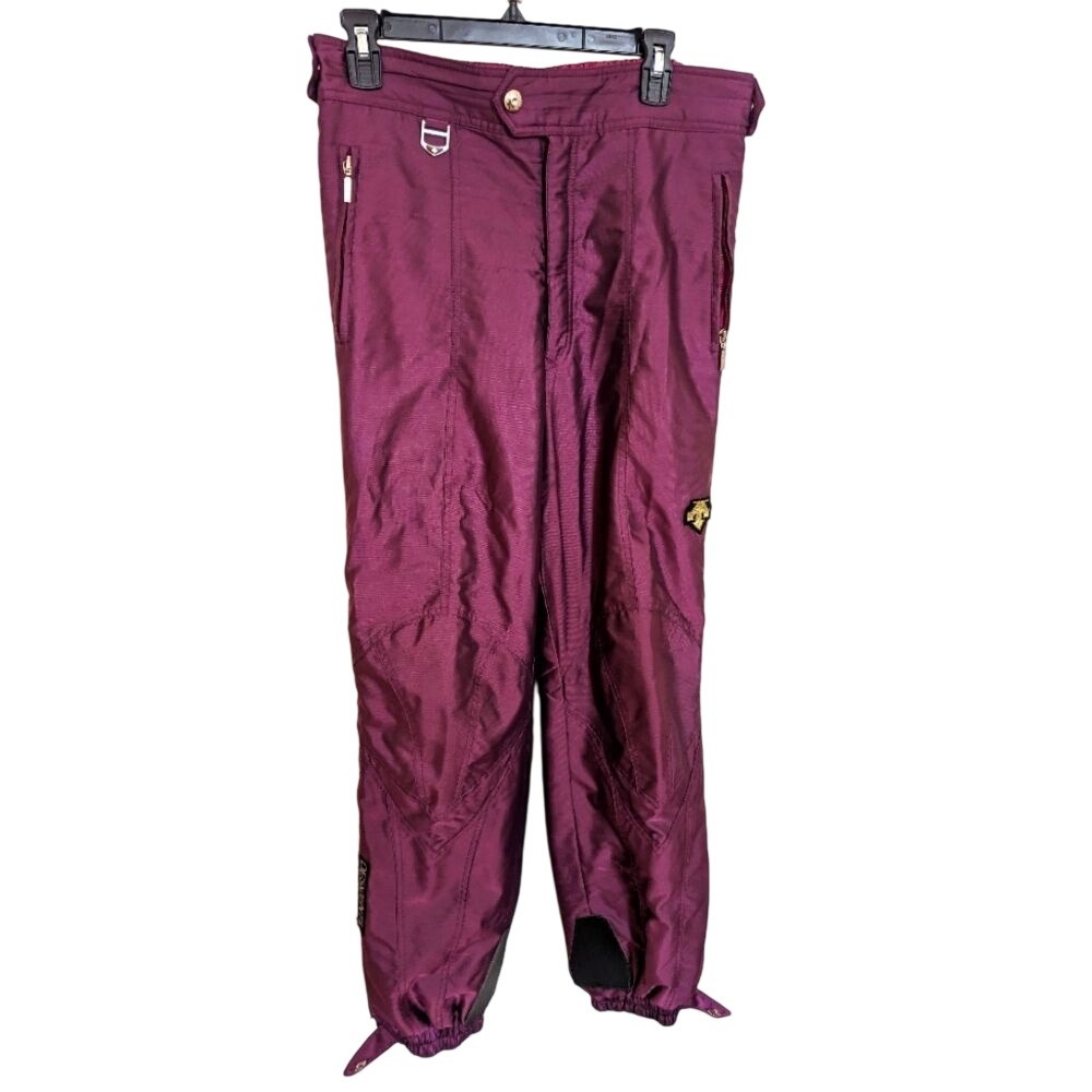 Vintage Men's Descente‎ Ski Pants Gold snowboard ski size 38
